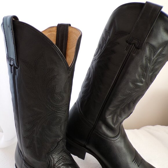 Silver Canyon Handmade Mexico Leather Cowboy Boots, Duke Heritage Western NIB main image 10